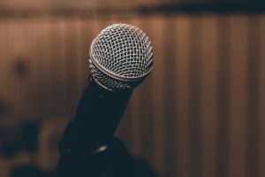 Mikrofon tale foredrag